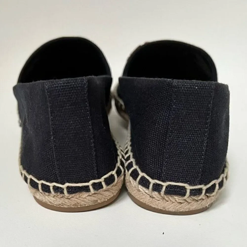 Tory Burch SEAHORSE ESPADRILLE Navy Size US 7.5
